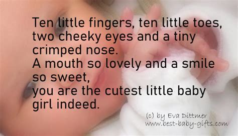 Baby Girl Poems Cute Quotes And Verses For Newborn Girls Baby Girl