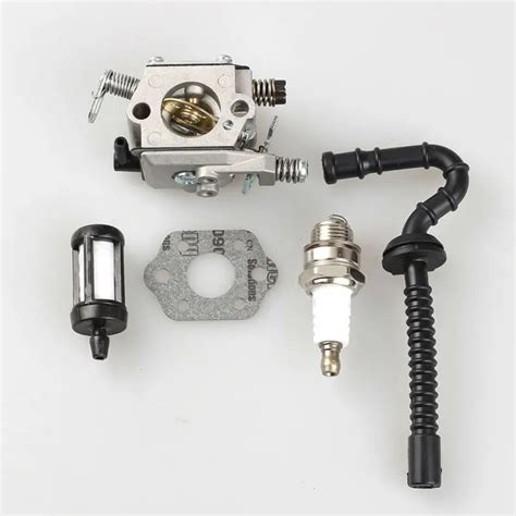 For Stihl Ms210 Ms230 Ms250 021 023 025 Chainsaw Carburetor Fuel Filter Line Spark Plug