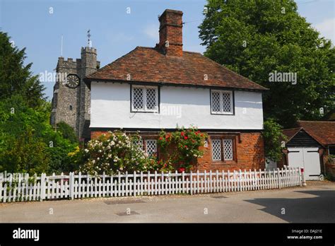 Chilham Village Kent England UK GB Stock Photo - Alamy