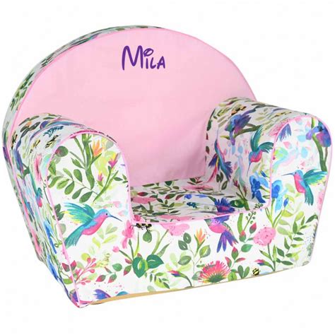 Fauteuil Club Enfant Personnalis Tropical