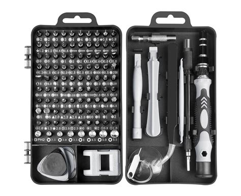 117 In 1 Screwdriver Set Precision Mechanics 117 Piece Screwdriver Set