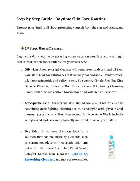 PPT Proper Skin Care Routine Step By Step Guide PowerPoint