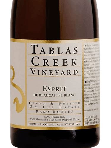 Tablas Creek Vineyard Esprit De Beaucastel Blanc Vivino