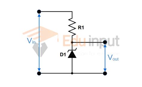 Voltage Regulator Circuit Using Zener Diode