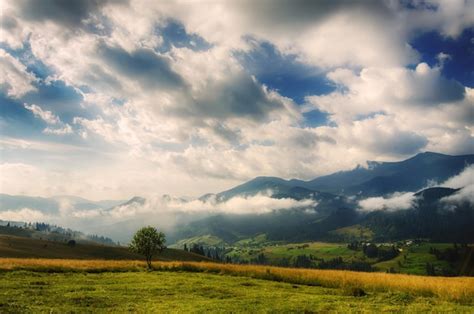 Premium Photo Summer Mountain Landscape