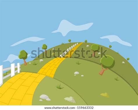 Yellow Brick Road Scene: Over 46 Royalty-Free Licensable Stock Vectors & Vector Art | Shutterstock