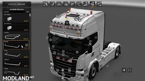 Scania Rjl Custom Roofgrill Mod For Ets 2