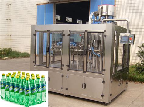 Automatic Glass Bottle Sparkling Water Soft Drink Filling Machine For