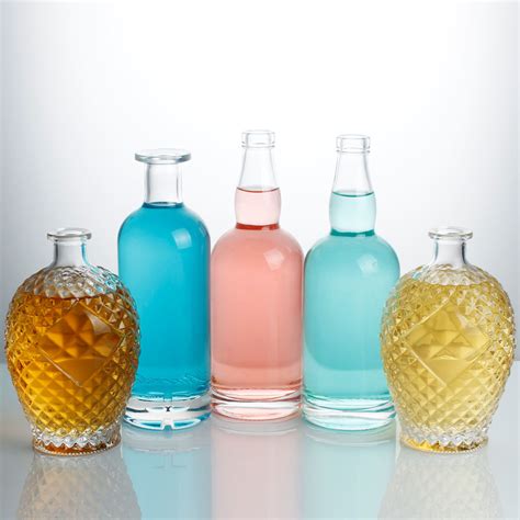 700ml Extra Flint Standard Whisky Glass Bottle China Gin Bottle And