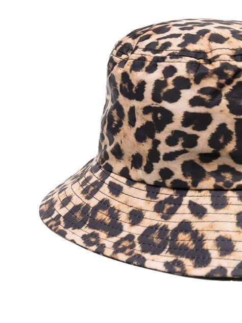 Twinset Leopard Print Bucket Hat Farfetch