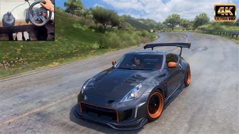 Nissan 370Z Nismo Drifting Forza Horizon 5 Logitech G29 Gameplay