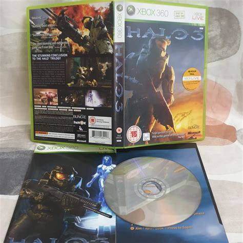 Halo 3 2007 Xbox 360 PAL Video Game Toy. Condition... - Depop