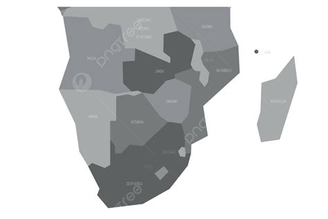 Um Mapa Vetorial B Sico Em Tons De Cinza Ilustrando O Cen Rio Pol Tico