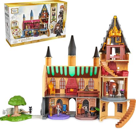 Buy Wizarding World Harry Potter, Magical Minis Deluxe Hogwarts Castle ...