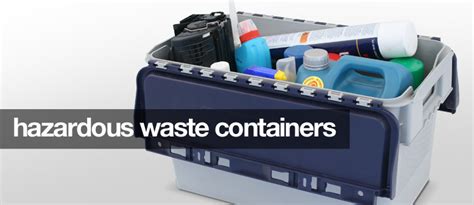 Hazardous Waste Containers - SELECT