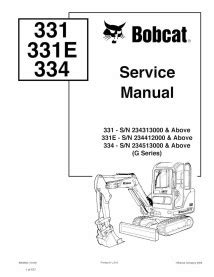 Descargue Los Manuales De Servicio De Bobcat PDF Manuales Para Cargadores