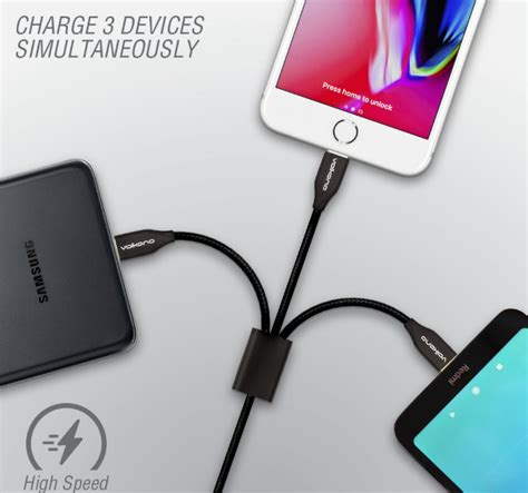 Volkano Iron Series 3 In 1 Charging Cable Elex Academic Bookstore