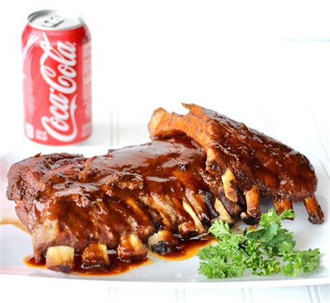 Easy Crockpot Bbq Coca Cola Ribs Recipe 3 Ingredients Rib Recipes