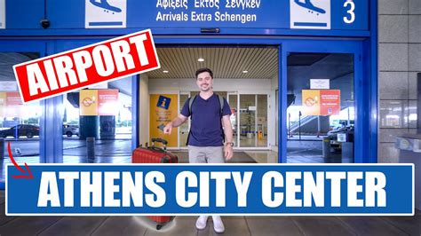 How To Get To Athens City Center From The Airport Youtube