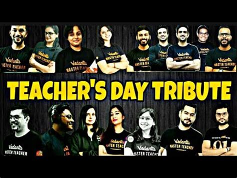 Tribute To Vedantu S Master Teachers On Teacher S Day Vedantu FC