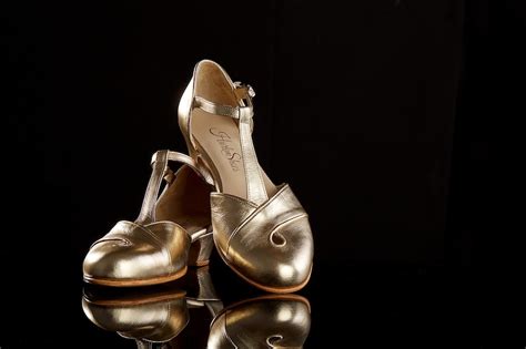 Swing Dance Shoes Vintage Lindy Hop Tap Ballroom