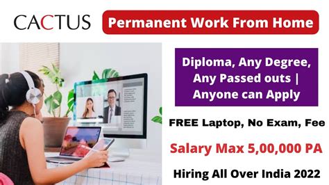 Cactus Permanent Work From Home Job Cactus Drive Cactus Wfh