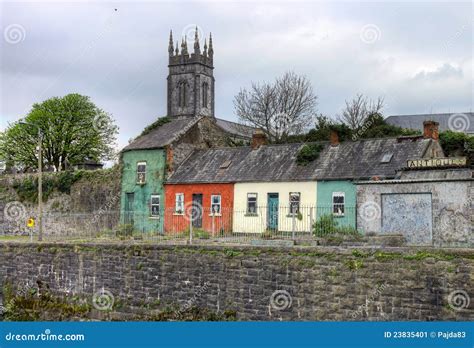 Houses in Limerick City - Ireland. Stock Image - Image of summer, house ...