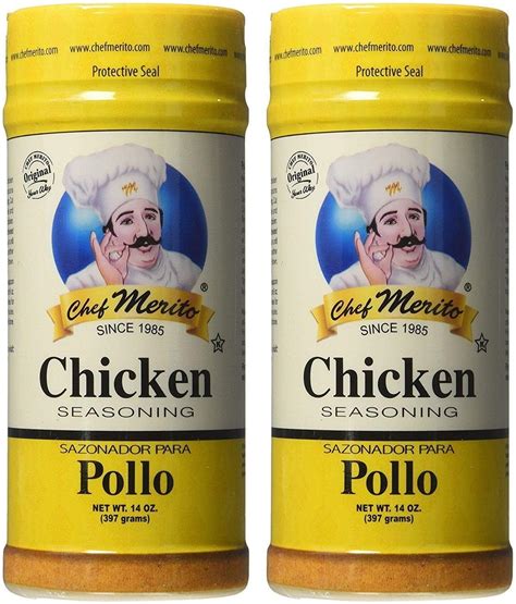 Chef Merito Carne Asada Meat Seasoning 14 Ounce Mexican Seasoning Grocery