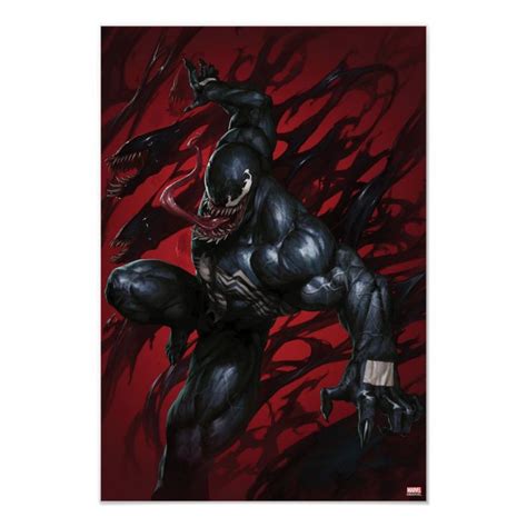 Venom Flow of Tendrils Poster | Zazzle | Marvel art, Marvel venom ...