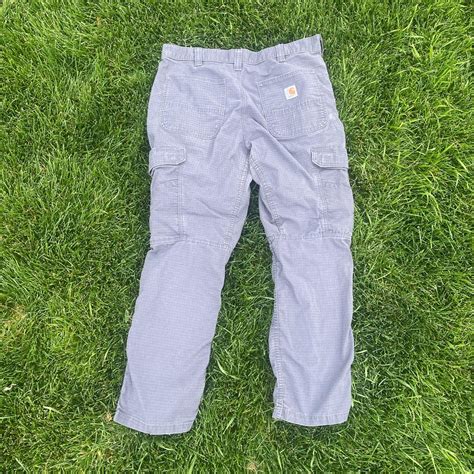 Gray Carhartt Cargo Pants 34x30 Super Good Depop