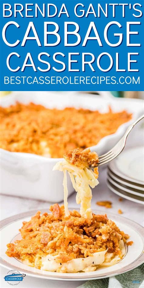 Brenda Gantt Cabbage Casserole Copycat Best Casserole Recipes