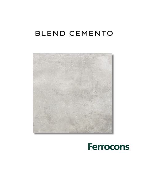 Porcelanato Blend Cemento X M Cerro Negro