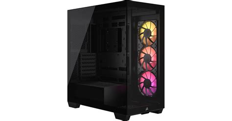 Corsair 3500X ARGB Mid Tower ATX Desktop Case CC 9011278 WW B H