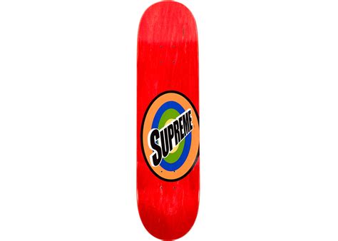 Supreme Spin Skateboard Deck Red Ss16 Kr