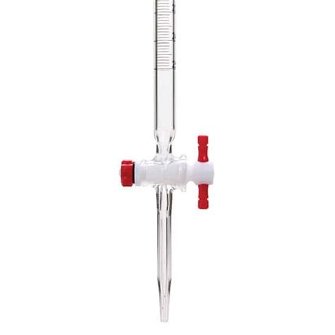 DWK Life Sciences Kimble Kimax Class B Burette With PTFE Stopcock