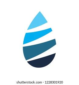 Blue Water Logo Stock Vector (Royalty Free) 1228301920 | Shutterstock