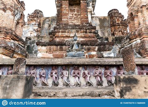 Parque Hist Rico De Sukhothai Local Do Patrim Nio Mundial Foto De