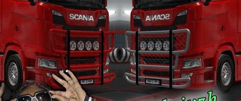 Ets Trux Bullbar For Scania Next Generation V Scania Mod F R