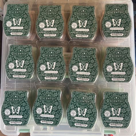 Lot Of 12 Scentsy Garden Fresh Gardenia Wax Bars New Scent Warmer New Ebay