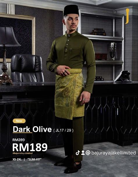 Baju Melayu Jakel Limited 2023 Men S Fashion Muslim Wear Baju Melayu