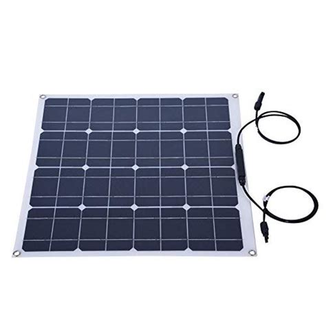 Zerone 50W Panel de energía Solar Kit fotovoltaico 12 V Paneles y