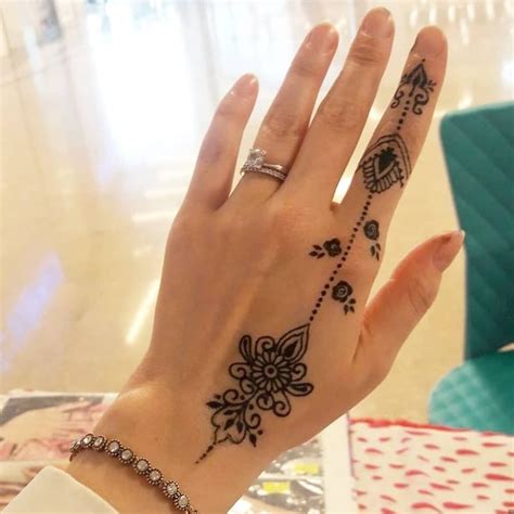 Trendy Henna Tattoo Design Ideas To Try Henna Tattoo Designs