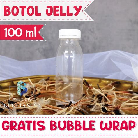 Jual Botol Jelly Plastik 100ml Tebal Isi 30 Pcs Botol Zam Zam 100 Ml