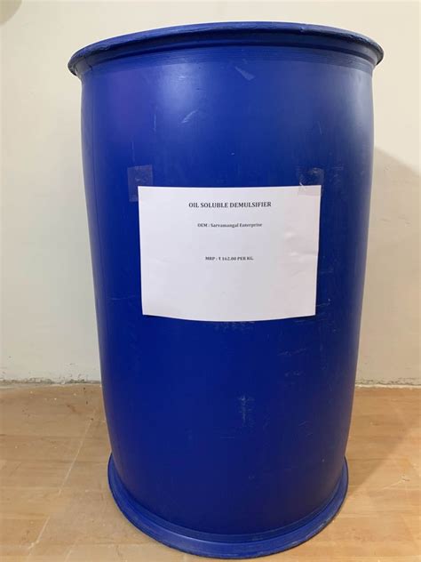 Oil Soluble Demulsifier At Rs 280ltr Production Chemicals In