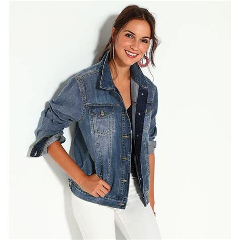 Veste En Jean Cintr E Manches Longues Femme Bleu Suisses