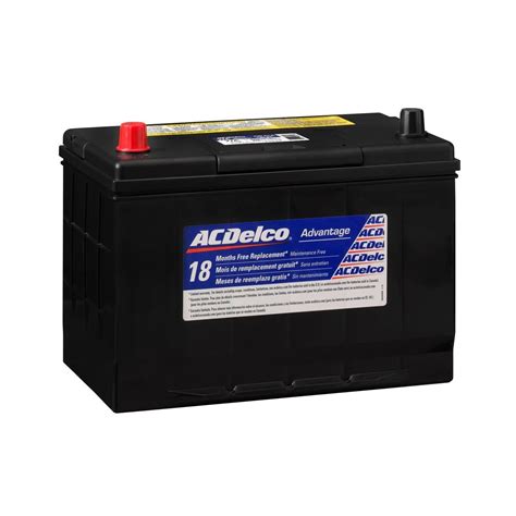 Acdelco Advantage Battery 27s Group Size 27 630 Cca