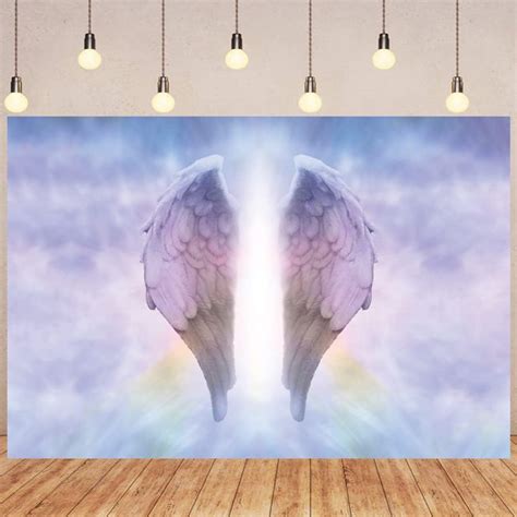 Buy Leyiyi X Ft Dreamy Angel Wings Backdrop Holy Christ Jesus Fantasy