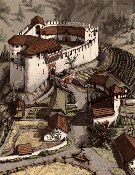 Artstation Italian Castle