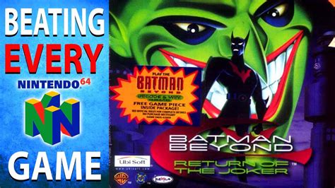 Beating Every N Game Batman Beyond Return Of The Joker