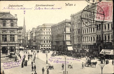 Ansichtskarte Postkarte Wien Innere Stadt K Rntner Akpool De